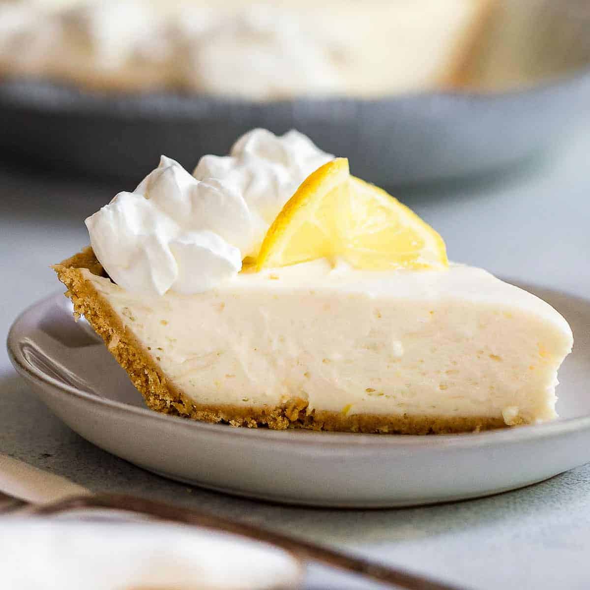 No-Bake Lemon Icebox Pie